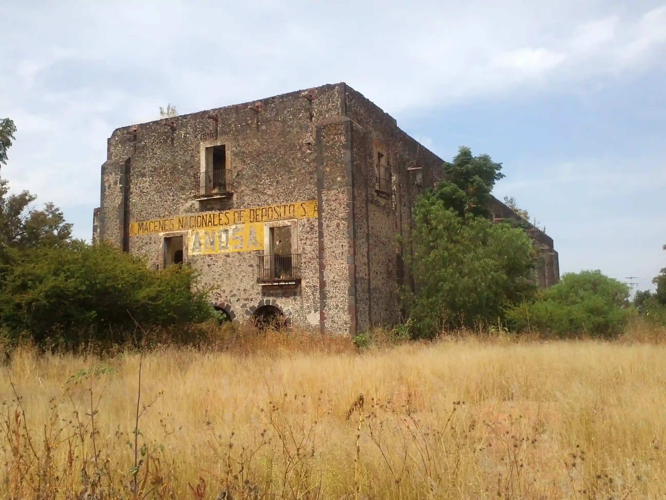 Hacienda de San Javier vista lateral.